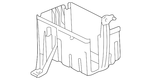 82663-04010 Деталь FUSE & RELAY BOX LOWER COVER