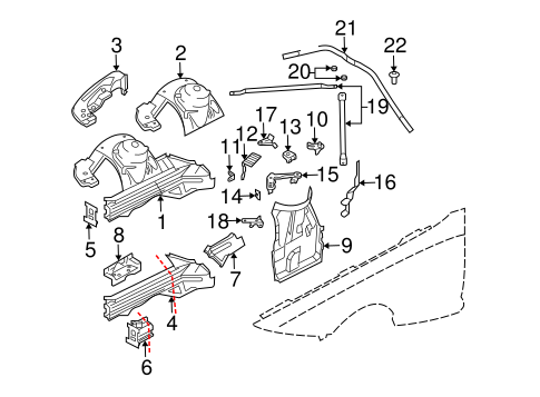 Z4 STRUCTURAL COMPONENTS & RAILS