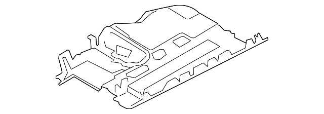 51459236592 Деталь LOWER COVER, LEFT