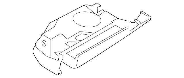 51459236605 Деталь LOWER COVER, RIGHT