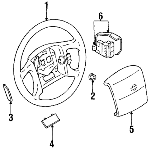 Maxima STEERING WHEEL & TRIM