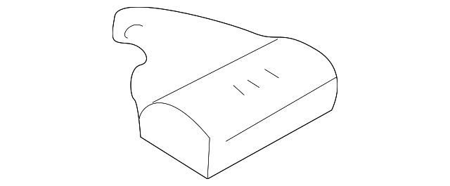 0K30C-570B4B08 Деталь REAR COVER, RIGHT
