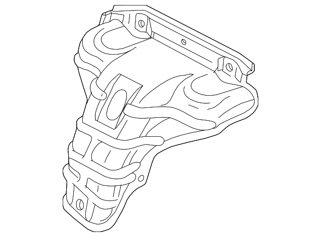 18120-PLD-000 Деталь COVER, EX. MANIFOLD
