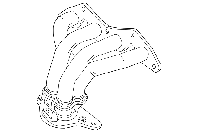 18100-PLR-000 Деталь MANIFOLD ASSY., EX.