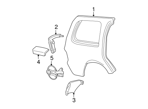 Expedition QUARTER PANEL & COMPONENTS