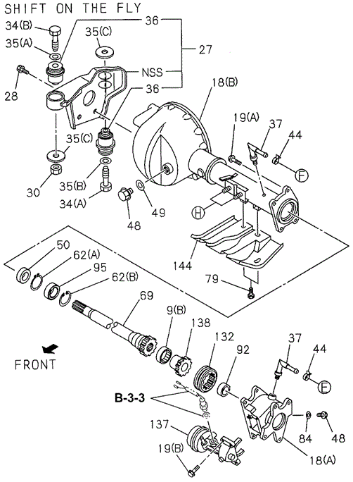 SLX AXLE COMPONENTS
