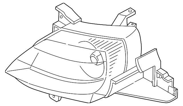 LD47-51-0L0C Деталь HEADLAMP ASSY, LEFT