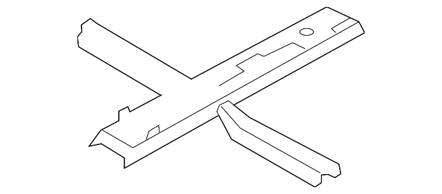 65130-3L001 Деталь CENTER REINF