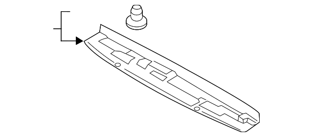 81760-A9000BND Деталь UPPER TRIM
