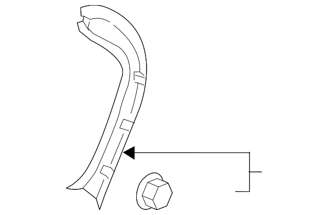 81740-A9000DAA Деталь SIDE TRIM, RIGHT