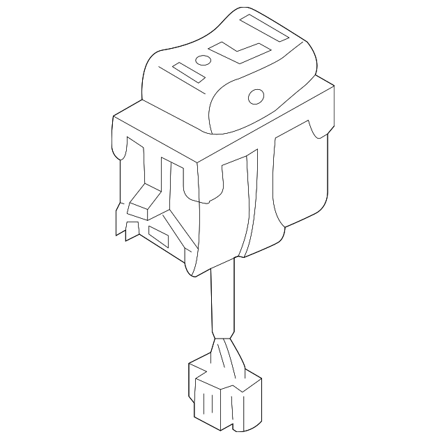 25500AL510 Деталь SWITCH, LEFT