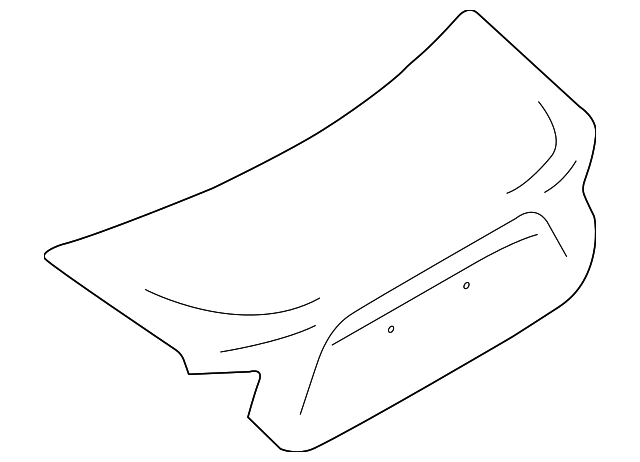 SU003-01456 Деталь TRUNK LID