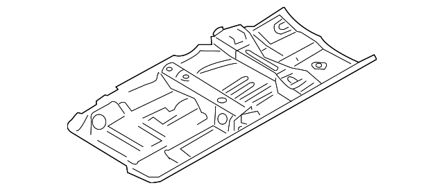74321AM630 Деталь FRONT FLOOR PAN, LEFT