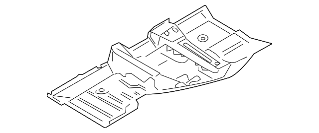 74320AM630 Деталь FRONT FLOOR PAN, RIGHT