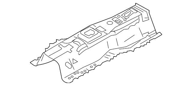 74310AM835 Деталь CENTER FLOOR PAN