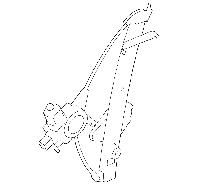 61042SG200 Деталь WINDOW REGULATOR, RIGHT