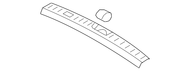 85770-0W000-J4 Деталь REAR SILL