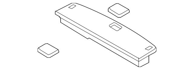 85710-0W300-J4 Деталь LUGGAGE COMPART