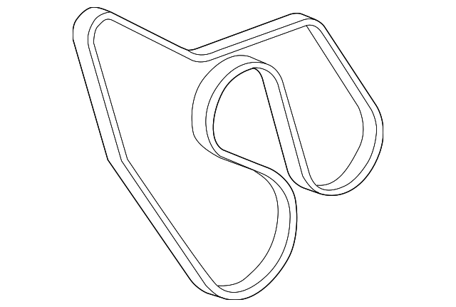 12576455 Деталь SERPENTINE BELT