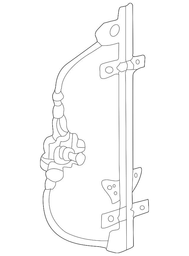55256495AF Деталь WINDOW REGULATOR