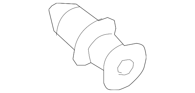 85815-1R000 Деталь WINDSHIELD PILLAR TRIM CLIP, RIGHT