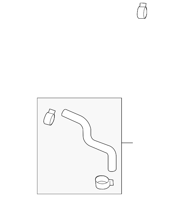 21204AB140 Деталь HEATER HOSE