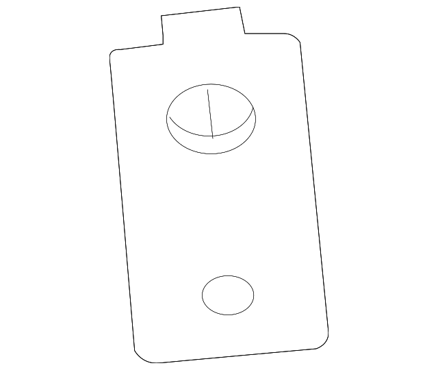 92199656 FT LWR CNTL ARM BRACKET, LEFT