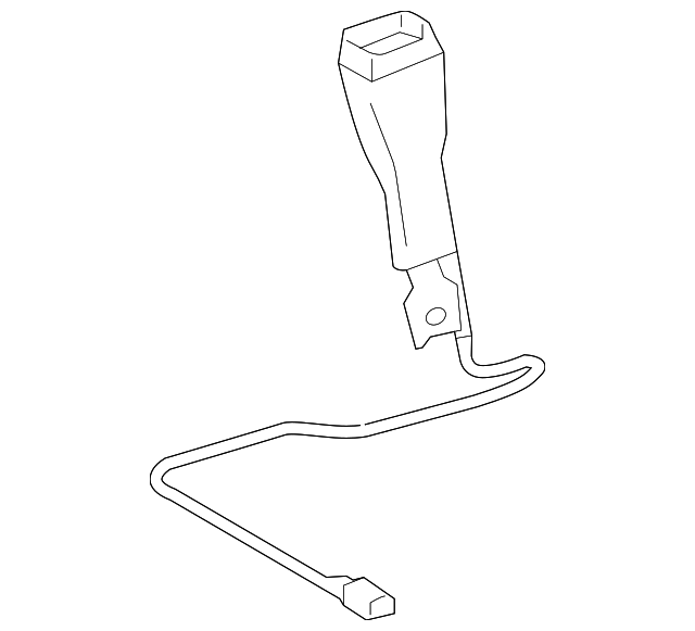 73240-53040-C0 BUCKLE, LEFT