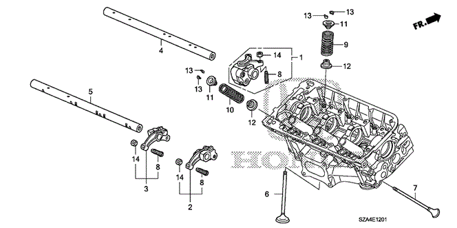 ENGINE/VALVE - ROCKER ARM (RR.) for 2012 Honda PILOT #1