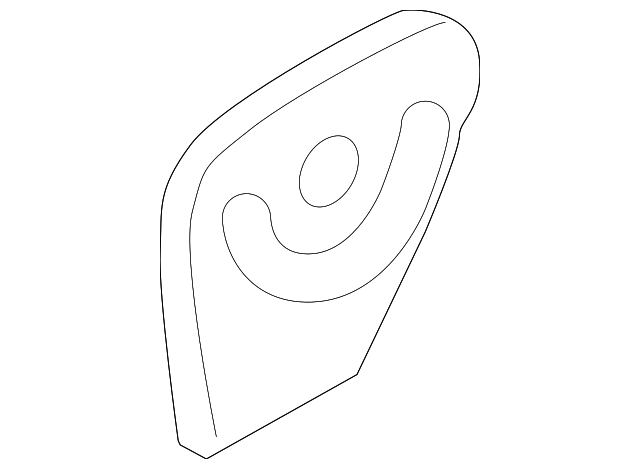 64315SC020LL Деталь HINGE COVER, RIGHT