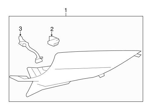 Lancer INTERIOR TRIM - QUARTER PANELS