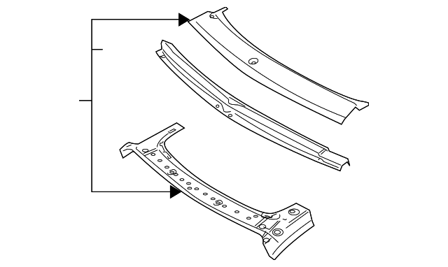 221-650-08-01 Деталь HEADER PANEL