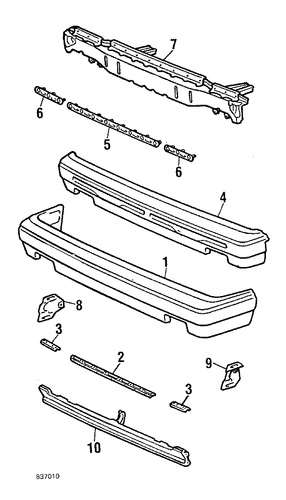 Starlet FRONT BUMPER