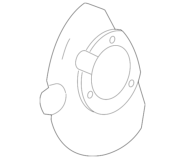 25918337 SPLASH SHIELD, LEFT
