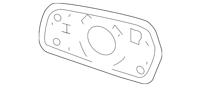 87621-2G410 Деталь MIRROR GLASS, RIGHT