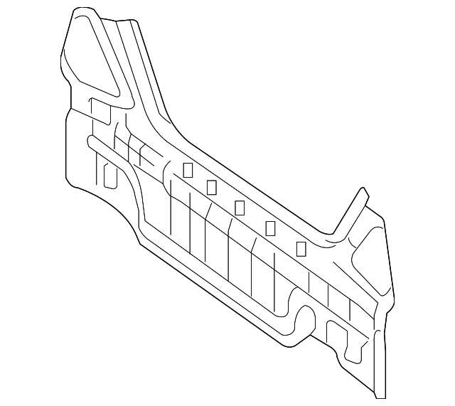 6550086Z00 Деталь REAR BODY PANEL
