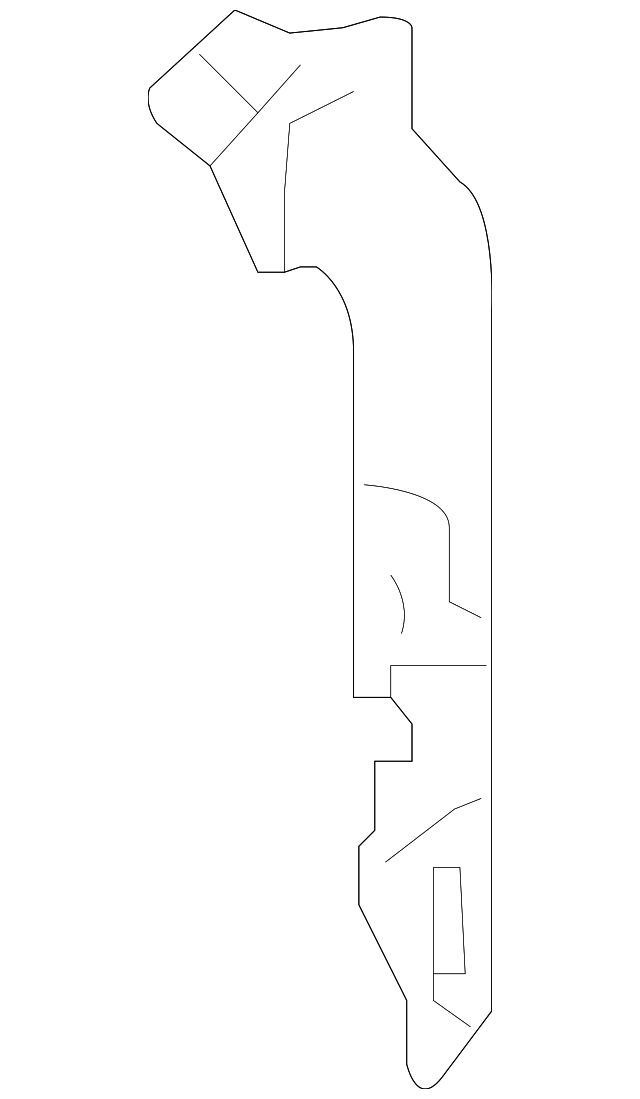 6454086Z00 Деталь TAIL LAMP POCKET, LEFT