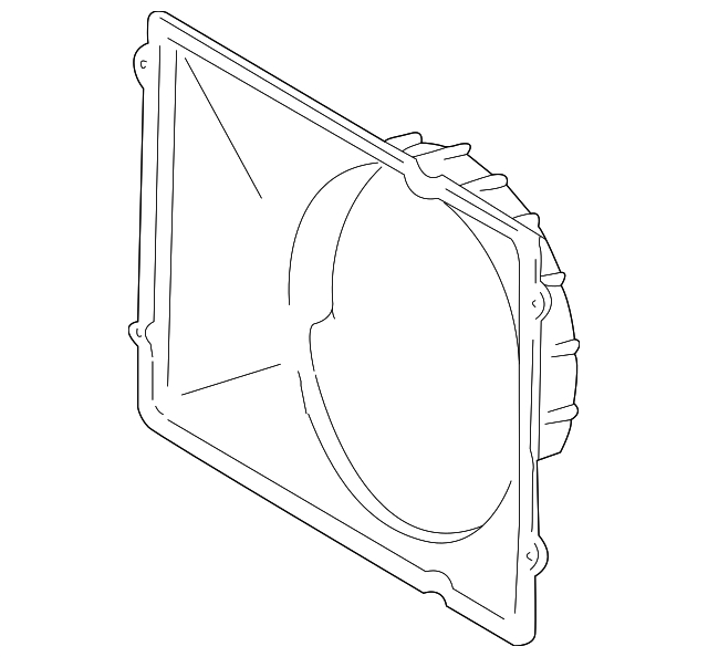 16711-0F030 FAN SHROUD