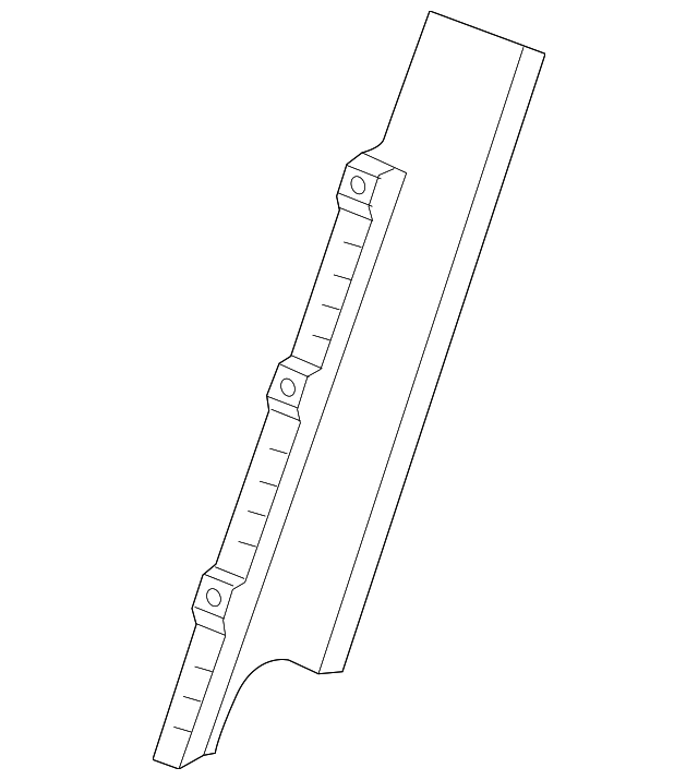 5G3837901B041 FRAME MOLDING, LEFT