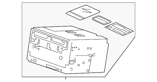 39012-TP1-A51 Деталь TUNER ASSY. (ALPINE)