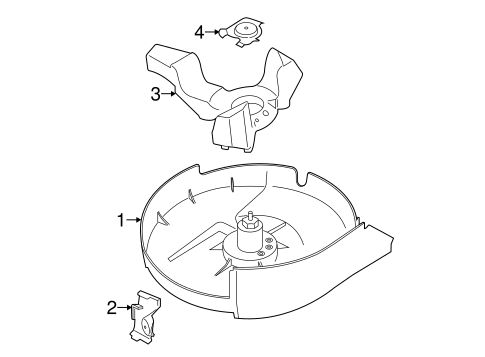 Cooper SPARE TIRE CARRIER