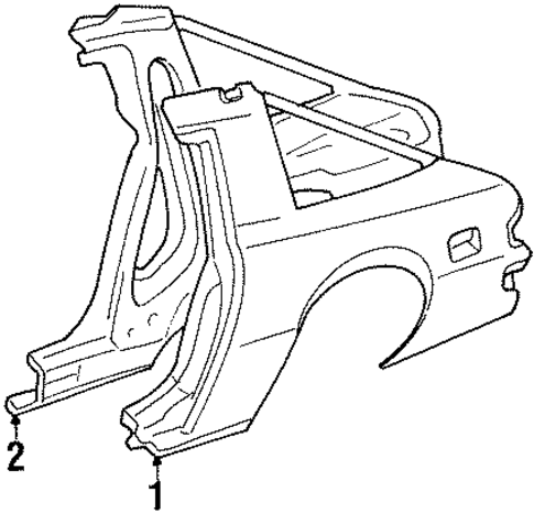 RX-7 QUARTER PANEL & COMPONENTS