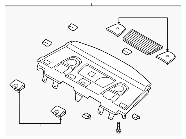 85610-3V091-RY PKG TRAY TRIM