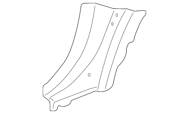 15146676 Деталь LOWER REINF, RIGHT