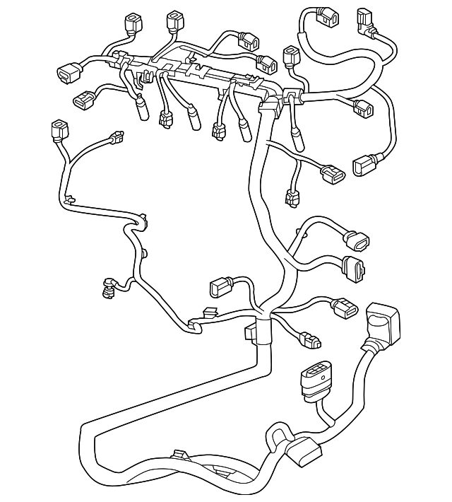 04L-972-627-AQ Деталь ENGINE HARNESS