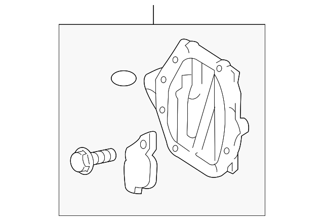 41108-50050 DIFRNTAL ASSY REAR COVER