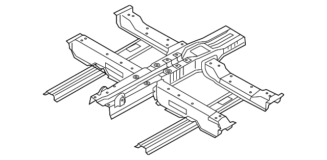 65130-2P500 Деталь CROSSMEMBER ASSY
