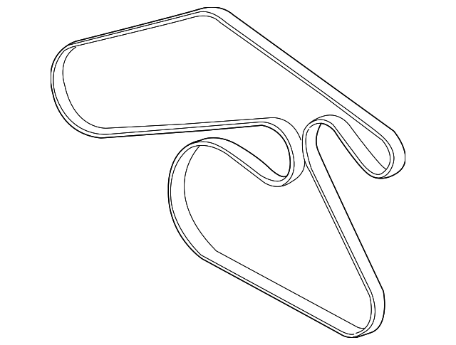 12654815 SERPENTINE BELT