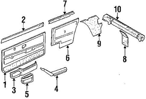 Cabriolet INTERIOR TRIM