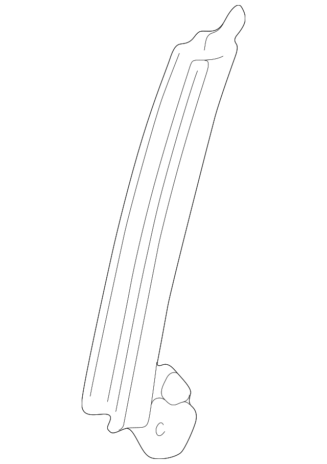 67403-53010 Деталь GUIDE CHANNEL, RIGHT